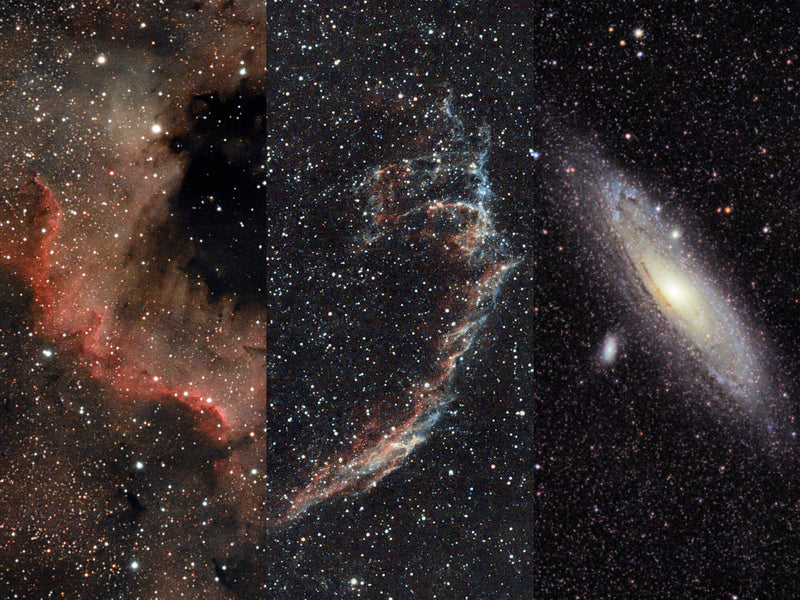 Astrophotography examples with OpenAstroTracker GoTo Mount