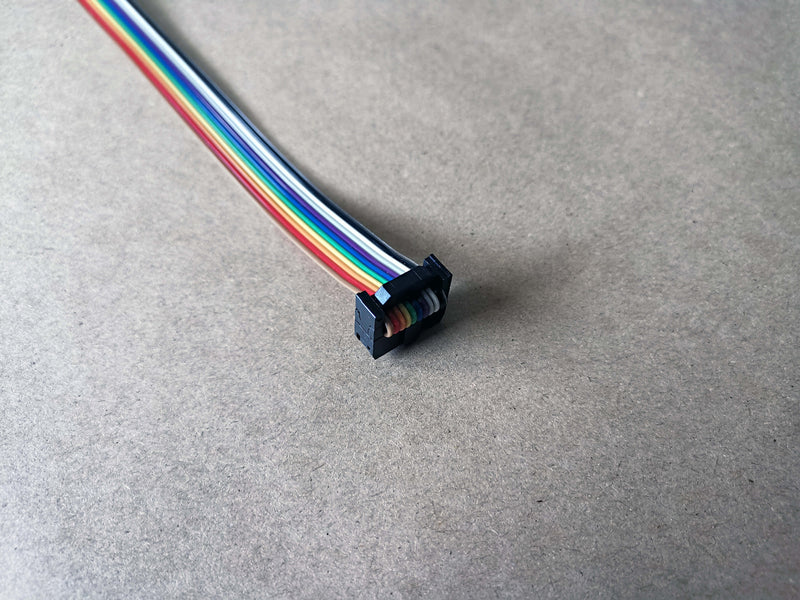 10-pin ribbon cable for MKS/LCD